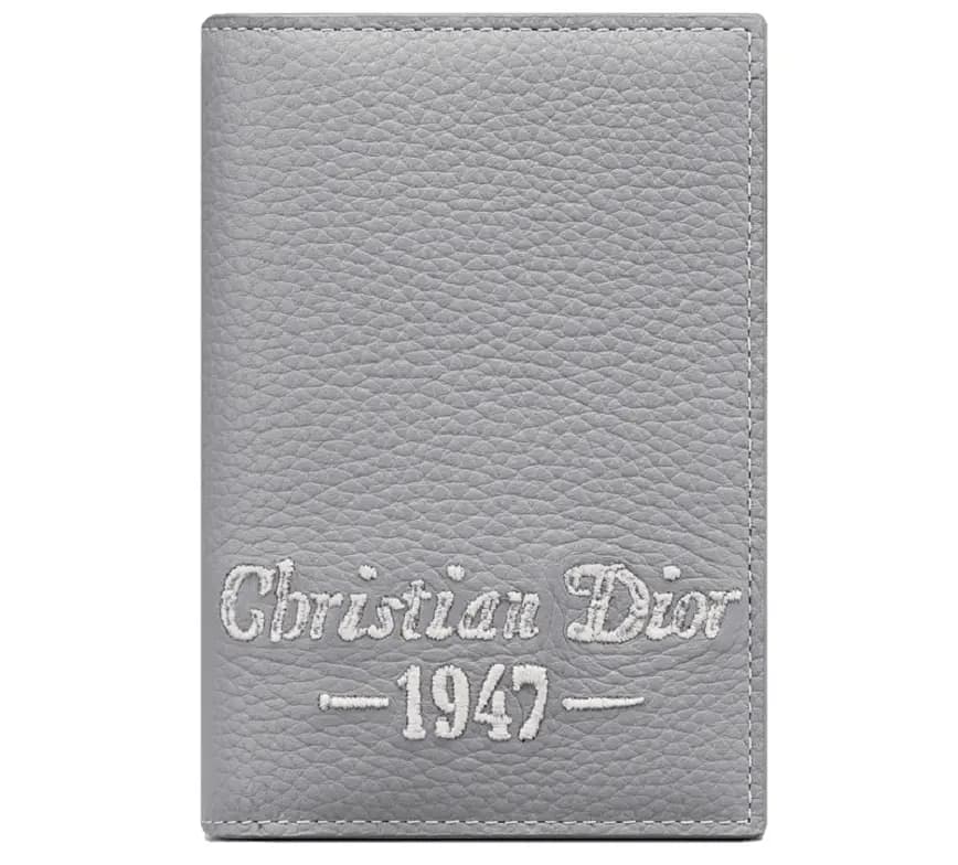 Ví Dior BI-Fold Card Holder 'Grey CD 1947' 2ESCH138NFS-H62Q Ví Dior BI-Fold Card Holder 'Grey CD 1947' 2ESCH138NFS-H62Q