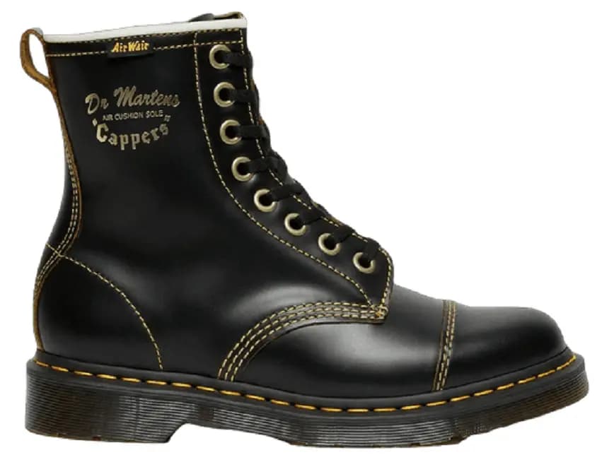 Giày Dr.Martens Capper Vintage Smooth 'Black' 16058001 Giày Dr.Martens Capper Vintage Smooth 'Black' 16058001