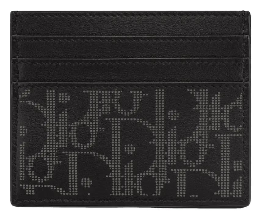 Ví Dior World Tour Card Holder 'Black Dior Oblique' 2ESCH135CLP-H22Q Ví Dior World Tour Card Holder 'Black Dior Oblique' 2ESCH135CLP-H22Q