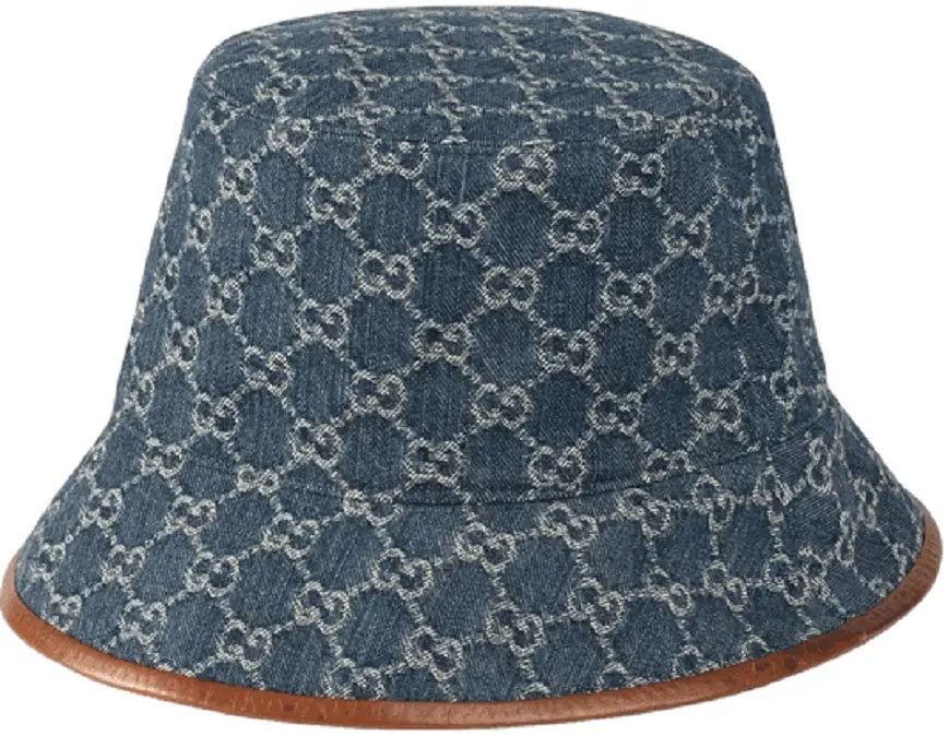 Mũ Gucci GG Canvas Bucket 'Blue' 576371-4HAC3-4264 — kich-thuoc: M Mũ Gucci GG Canvas Bucket 'Blue' 576371-4HAC3-4264 — kich-thuoc: M