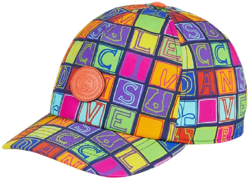 Mũ Gucci Cube Bunny Print Baseball 'Multicolor' 730186-4HAWR-8476 Mũ Gucci Cube Bunny Print Baseball 'Multicolor' 730186-4HAWR-8476