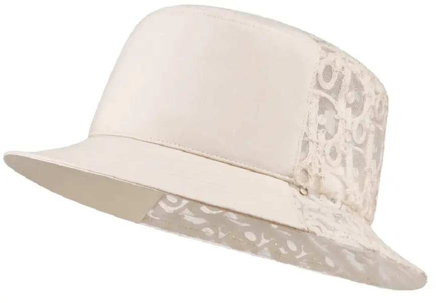 Mũ Dior Oblique Bucket Hat 'Ecru Faille' 283C904A4451-C181 Mũ Dior Oblique Bucket Hat 'Ecru Faille' 283C904A4451-C181