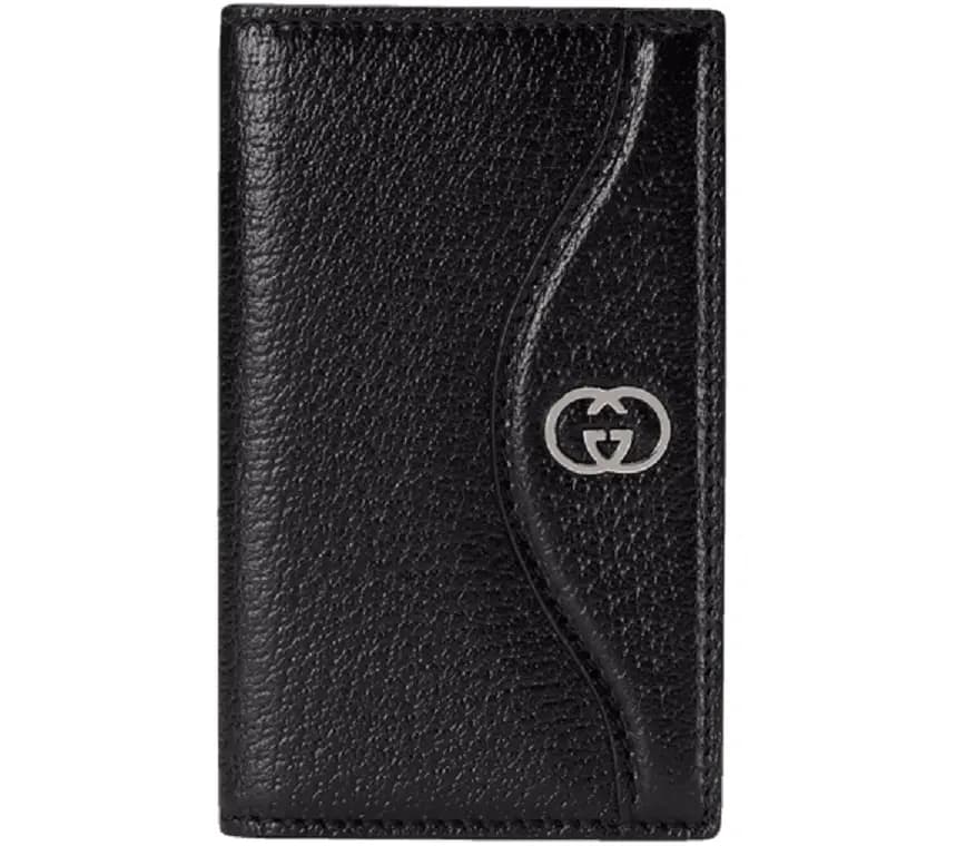 Ví Gucci Card Case Interlocking G 'Black' 735004-DJ20N-1000 Ví Gucci Card Case Interlocking G 'Black' 735004-DJ20N-1000