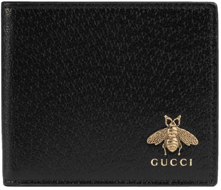 Ví Gucci Leather Animalier 'Black' 523664-DJ20T-1000 Ví Gucci Leather Animalier 'Black' 523664-DJ20T-1000