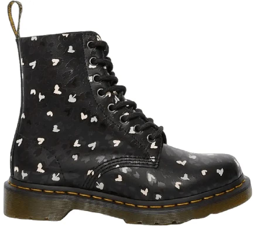 Giày Dr.Martens 1460 Pascal Leather Wild Heart 'Black Muti' 25481001 Giày Dr.Martens 1460 Pascal Leather Wild Heart 'Black Muti' 25481001
