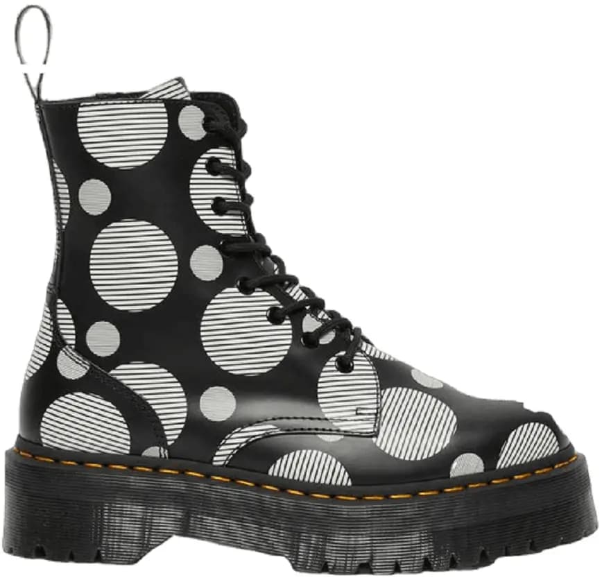 Giày Dr.Martens Jadon Polka Dot Smooth Leather 'Black White' 26882009 Giày Dr.Martens Jadon Polka Dot Smooth Leather 'Black White' 26882009