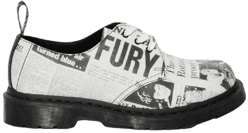 Giày Dr.Martens 1461 Sex Pistols Leather Printed Oxford 'Black White' 25928009 Giày Dr.Martens 1461 Sex Pistols Leather Printed Oxford 'Black White' 25928009