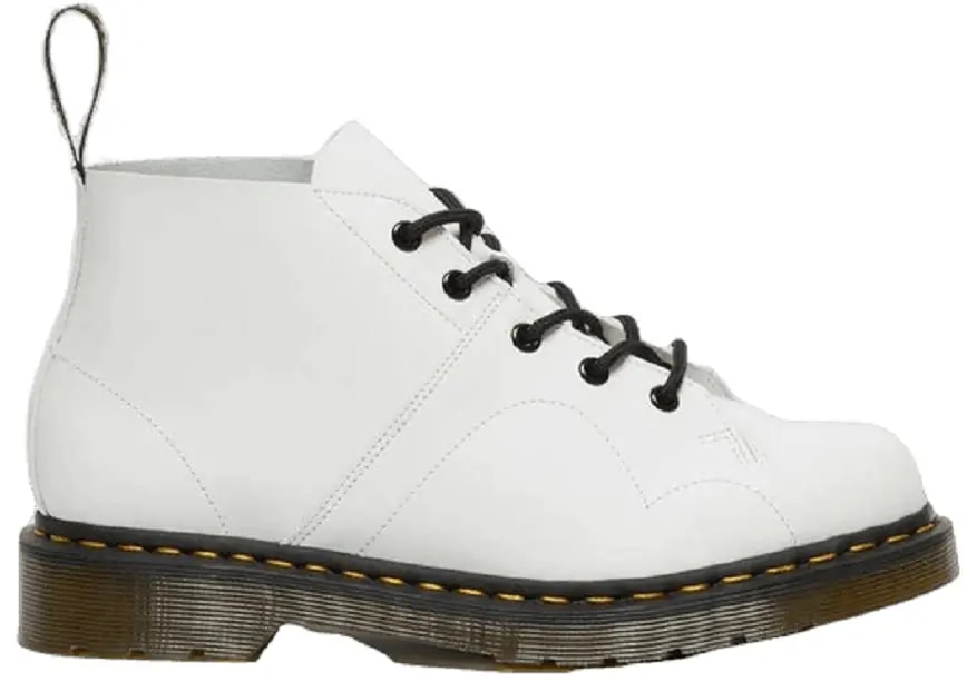 Giày Dr.Martens Church Smooth Leather Monkey 'White' 26741100 — kich-thuoc: lien-he-order Giày Dr.Martens Church Smooth Leather Monkey 'White' 26741100 — kich-thuoc: lien-he-order