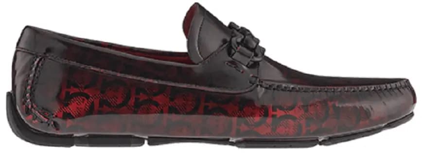 Giày Salvatore Ferragamo Driver Gancini 'Red' 02C398-749451 Giày Salvatore Ferragamo Driver Gancini 'Red' 02C398-749451