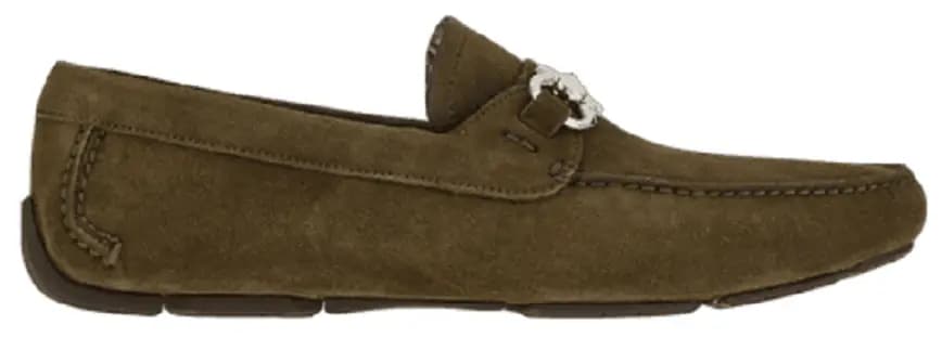 Giày Salvatore Ferragamo Driver Gancini 'Moss' 020350-753169 Giày Salvatore Ferragamo Driver Gancini 'Moss' 020350-753169