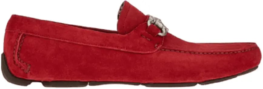 Giày Salvatore Ferragamo Driver Gancini 'Pomegranate' 020350-753171 Giày Salvatore Ferragamo Driver Gancini 'Pomegranate' 020350-753171