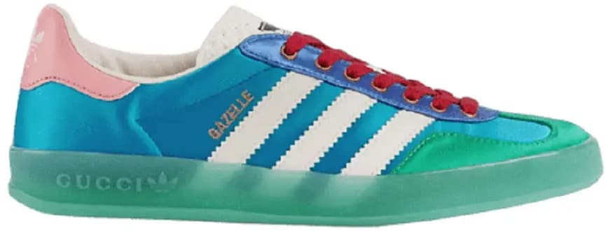 Giày Gucci x Adidas Women's Gazelle 'Blue' 707867-U7R10-3660 Giày Gucci x Adidas Women's Gazelle 'Blue' 707867-U7R10-3660