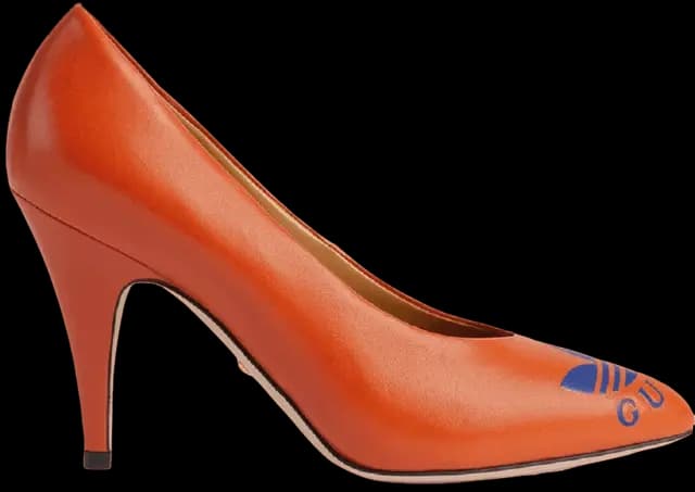 Giày Cao Gót Gucci x Adidas Women's Trefoil Pump 'Orange' 702213-C9D00-7519 Giày Cao Gót Gucci x Adidas Women's Trefoil Pump 'Orange' 702213-C9D00-7519