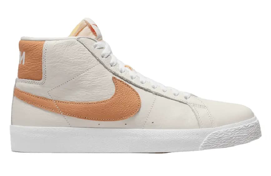 Giày Nike SB Zoom Blazer 'White Orange' DM0587-100 Giày Nike SB Zoom Blazer 'White Orange' DM0587-100