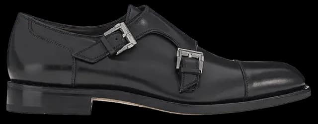 Giày Salvatore Ferragamo Double Monkstrap 'Black' 020617-750065 Giày Salvatore Ferragamo Double Monkstrap 'Black' 020617-750065