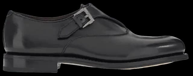 Giày Salvatore Ferragamo Single Monk Strap 'Black' 020834-753938 Giày Salvatore Ferragamo Single Monk Strap 'Black' 020834-753938