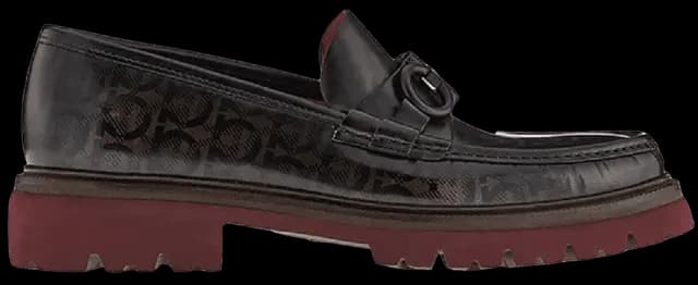 Giày Salvatore Ferragamo Moccasin Gancini 'Black Cumin' 02B522-749463 Giày Salvatore Ferragamo Moccasin Gancini 'Black Cumin' 02B522-749463