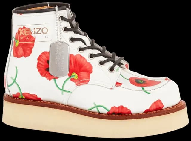 Giày Kenzo Kenzoyama Ankle 'White' FC65BT701L71 Giày Kenzo Kenzoyama Ankle 'White' FC65BT701L71