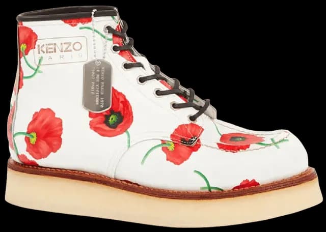Giày Kenzo Kenzoyama Ankle 'White' FC62BT701L71 Giày Kenzo Kenzoyama Ankle 'White' FC62BT701L71