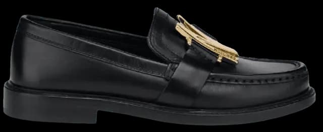 Giày Moschino M Calfskin 'Black' MA10262C0BMF0000 Giày Moschino M Calfskin 'Black' MA10262C0BMF0000