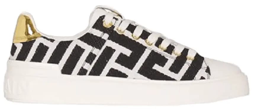 Giày Balmain B-court Bicolor 'White And Black' XN0VI690TJXLGAB Giày Balmain B-court Bicolor 'White And Black' XN0VI690TJXLGAB