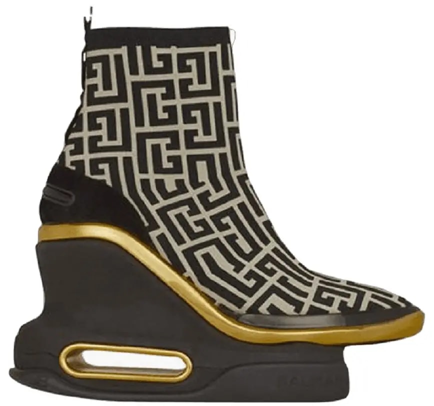 Giày Balmain B-Bold Bicolor 'Ivory And Black' XN1VH694TKPMGFE — kich-thuoc: lien-he-order Giày Balmain B-Bold Bicolor 'Ivory And Black' XN1VH694TKPMGFE — kich-thuoc: lien-he-order