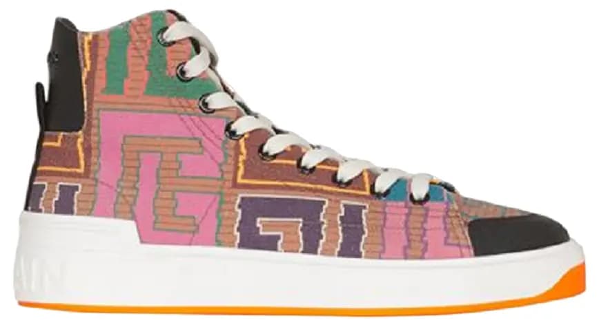 Giày Balmain B-Court High-top 'Multicolor' XN1VG691TPMTAAA Giày Balmain B-Court High-top 'Multicolor' XN1VG691TPMTAAA