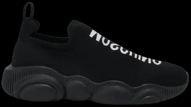 Giày Moschino Teddy Sock 'Black' MA15083G1DMT000A Giày Moschino Teddy Sock 'Black' MA15083G1DMT000A