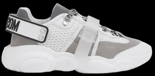 Giày Moschino Teddy Roller Skates 'White' MA15133G1AMS210A Giày Moschino Teddy Roller Skates 'White' MA15133G1AMS210A