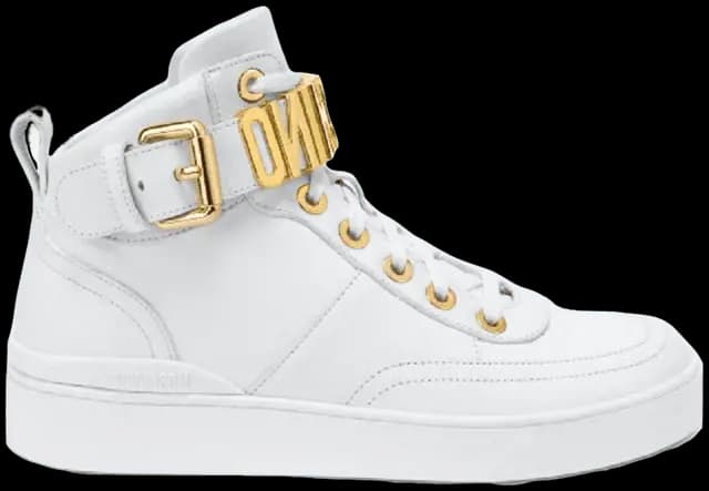 Giày Moschino Nappa Leather Basket 'White' MA15503G1DMF0100 Giày Moschino Nappa Leather Basket 'White' MA15503G1DMF0100