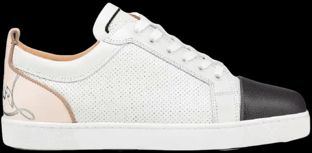 Giày Christian Louboutin Fun Louis Junior 'White' 3220587CMA3 Giày Christian Louboutin Fun Louis Junior 'White' 3220587CMA3