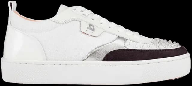 Giày Christian Louboutin Happyrui Spikes 'White' 1220646W224 Giày Christian Louboutin Happyrui Spikes 'White' 1220646W224