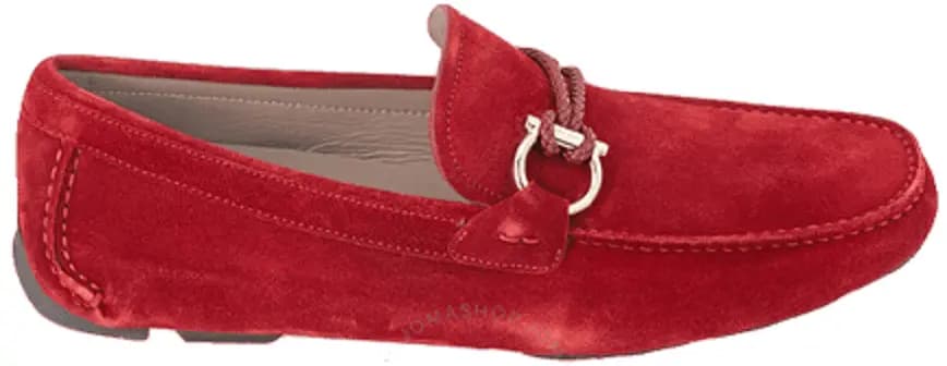 Giày Salvatore Ferragamo Ornament Driver 'Red' 02B796-718329 Giày Salvatore Ferragamo Ornament Driver 'Red' 02B796-718329