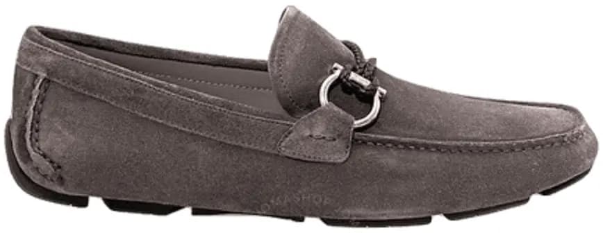 Giày Salvatore Ferragamo Gancini Ornament 'Grey' 02B796-718332-010 Giày Salvatore Ferragamo Gancini Ornament 'Grey' 02B796-718332-010