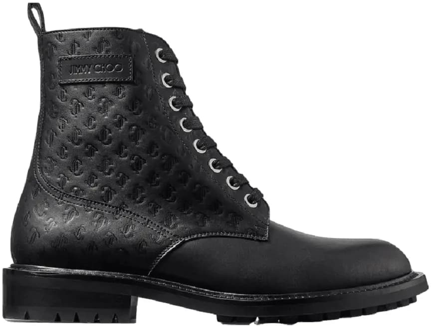 Giày Jimmy Choo With Logo 'Black' TURINGMHXC010003 Giày Jimmy Choo With Logo 'Black' TURINGMHXC010003