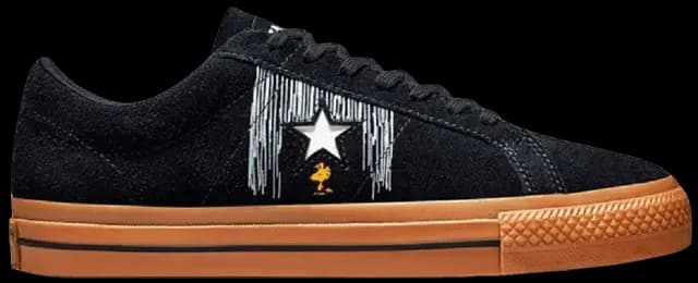 Giày Converse One Star x Peanuts 'Black' A01873C Giày Converse One Star x Peanuts 'Black' A01873C
