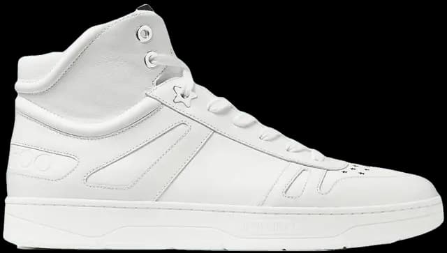 Giày Jimmy Choo Hawaii Hi Top M 'White' HAWAIIHITOPMCLF081101 Giày Jimmy Choo Hawaii Hi Top M 'White' HAWAIIHITOPMCLF081101