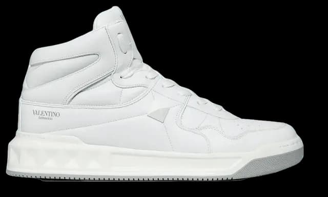 Giày Valentino Garavani ONE STUD Mid-Top nappa Sneaker XY2S0E63NWN0BO Giày Valentino Garavani ONE STUD Mid-Top nappa Sneaker XY2S0E63NWN0BO