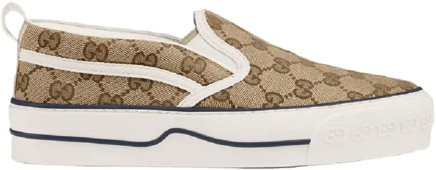 Giày Gucci Wmns Tennis 1977 Slip-On 'Beige Ebony' 624733-2HK40-9762 — kich-thuoc: 36 Giày Gucci Wmns Tennis 1977 Slip-On 'Beige Ebony' 624733-2HK40-9762 — kich-thuoc: 36