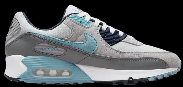 Giày Nike Air Max 90 'White Grey Blue' DM0029-003 Giày Nike Air Max 90 'White Grey Blue' DM0029-003