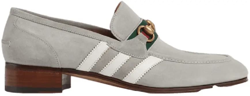 Giày Gucci x Adidas Men's Loafer 'Grey' 702283-1DPM0-1470 Giày Gucci x Adidas Men's Loafer 'Grey' 702283-1DPM0-1470