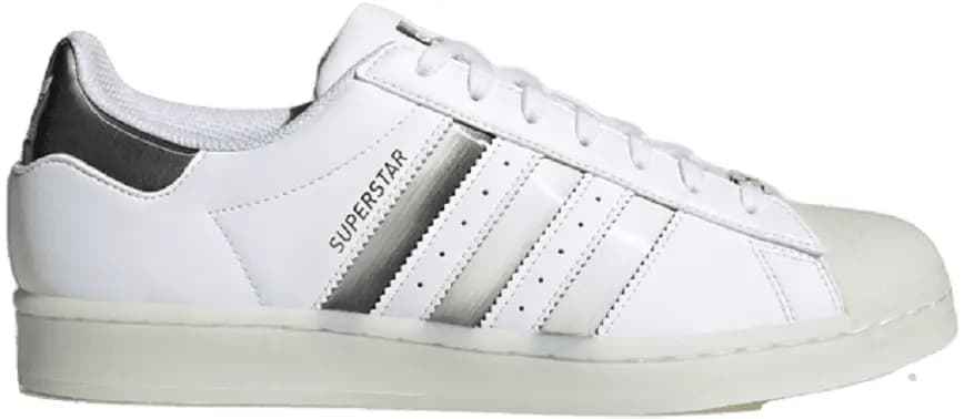 Giày Adidas Superstar 'White Silver' H00233 Giày Adidas Superstar 'White Silver' H00233