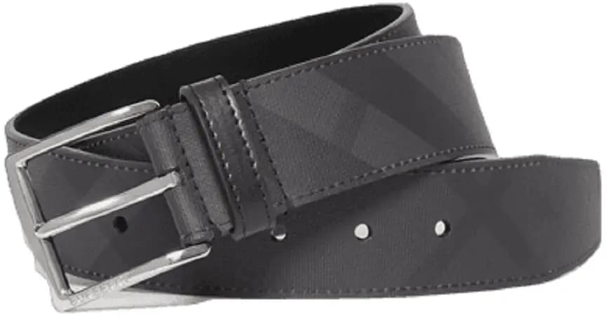 Thắt Lưng Burberry London Check Leather Belt 'Dark Charcoal' p80155781 Thắt Lưng Burberry London Check Leather Belt 'Dark Charcoal' p80155781