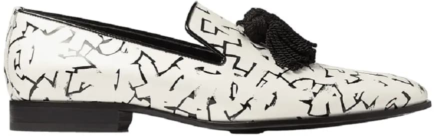 Giày Jimmy Choo Eric Haze 'White Black' EHPFOXLEYZUT000078 Giày Jimmy Choo Eric Haze 'White Black' EHPFOXLEYZUT000078