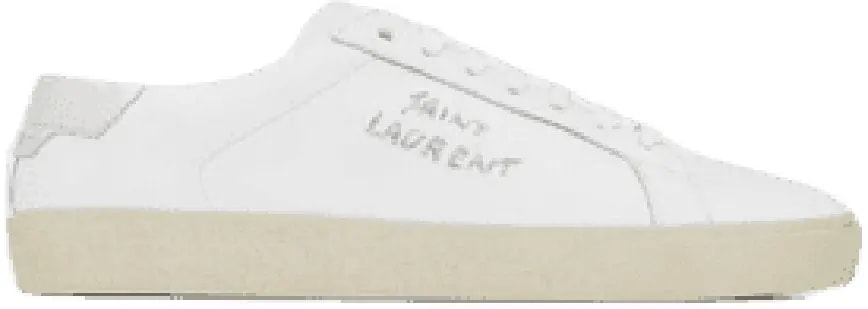 Giày Saint Laurent Court Classic SL 06 'Optic White Argent' 611275-00NA0-9085 — kich-thuoc: lien-he-order Giày Saint Laurent Court Classic SL 06 'Optic White Argent' 611275-00NA0-9085 — kich-thuoc: lien-he-order