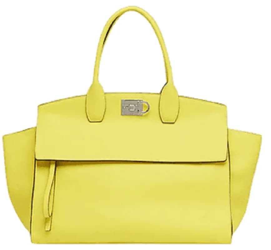 Túi Salvatore Ferragamo Ferragamo Studio Soft Bag 'Yellow' 211615-754140 Túi Salvatore Ferragamo Ferragamo Studio Soft Bag 'Yellow' 211615-754140