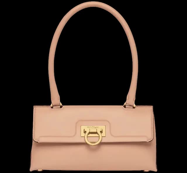 Túi Salvatore Ferragamo Trifolio Swing Bag 'Amarett' 211495-754365 Túi Salvatore Ferragamo Trifolio Swing Bag 'Amarett' 211495-754365