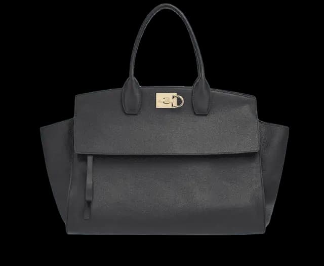 Túi Salvatore Ferragamo Ferragamo Studio Soft Bag 'Black' 211615-752632 Túi Salvatore Ferragamo Ferragamo Studio Soft Bag 'Black' 211615-752632