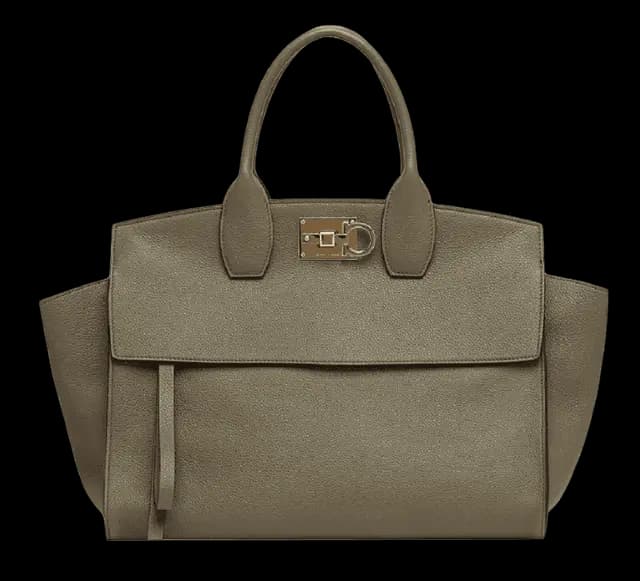 Túi Salvatore Ferragamo Ferragamo Studio Soft Bag 'Olive Green' 211772-754134 Túi Salvatore Ferragamo Ferragamo Studio Soft Bag 'Olive Green' 211772-754134