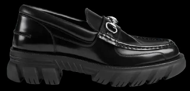 Giày Gucci Loafer With Horsebit 'Black' 658822-DKSD0-1000 Giày Gucci Loafer With Horsebit 'Black' 658822-DKSD0-1000